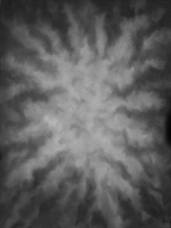 Cloudy Gray Hand Painted Photo Backdrop